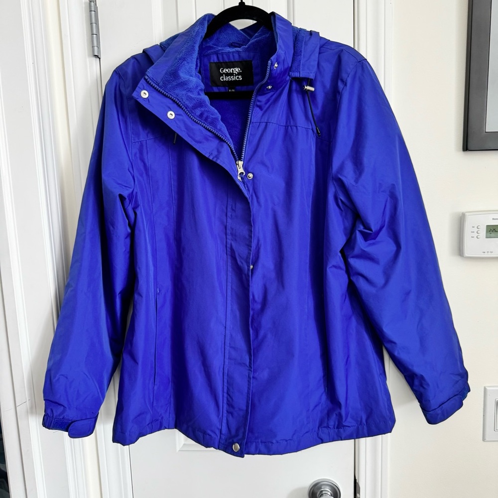 George Classics Royal Blue Fleece Jacket